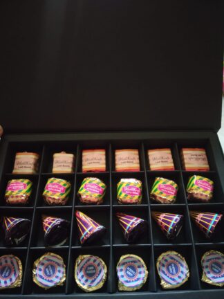 Cracker shaped chocolates